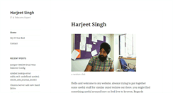 Desktop Screenshot of harjeetsingh.co.uk
